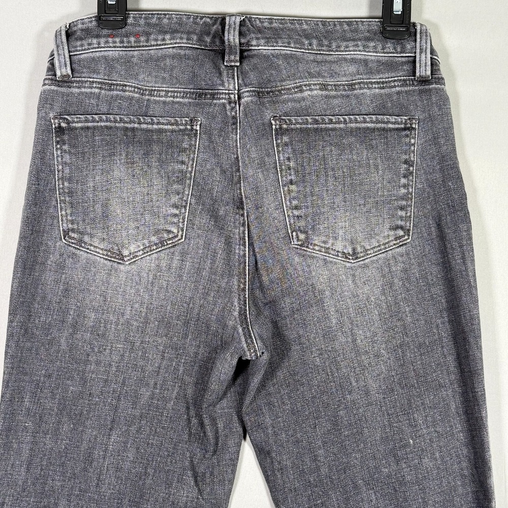 Talbots Flawless Five Pocket Slim Ankle Jeans 6 Gray Mid Rise Stretch 32x28" R9" - Picture 5 of 6